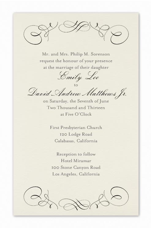 100 Wedding Invitations