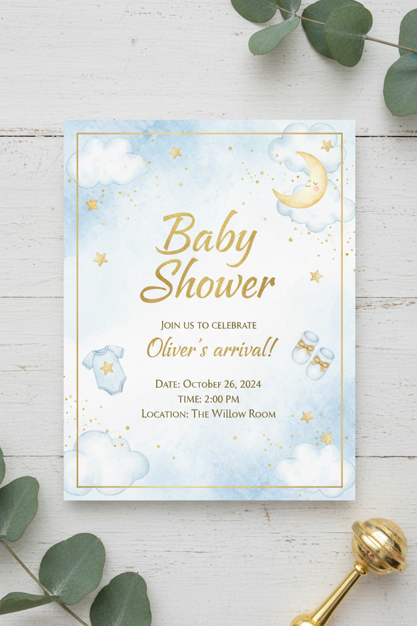 50 Baby Shower Invitations